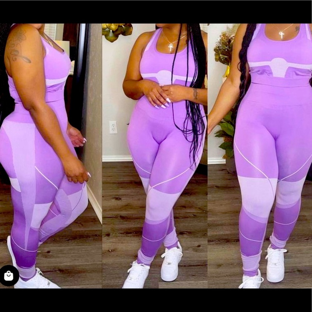 Two piece sleeveless biker set